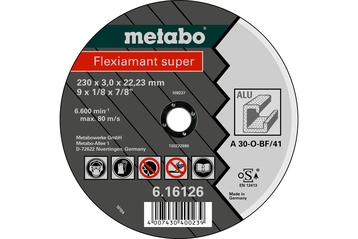 Flexiamant super 230x3,0x22,23 Alu, TF 41 (616126000) 