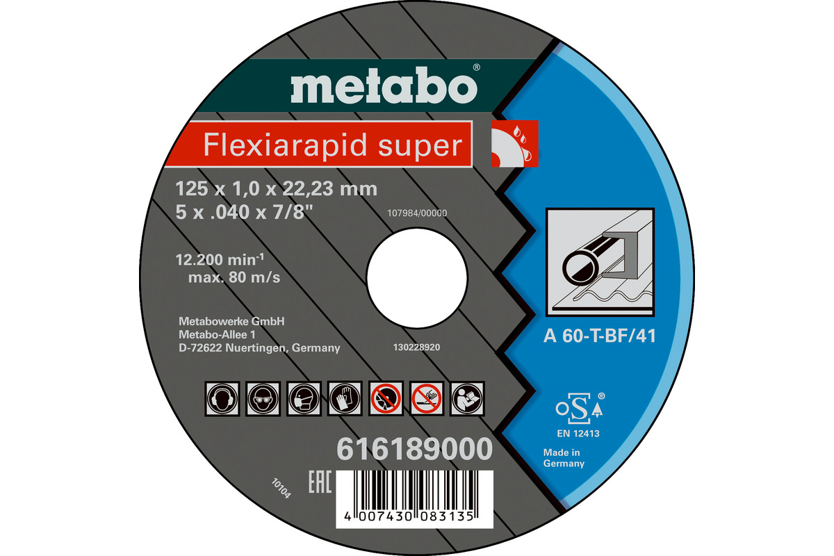 Flexiarapid super 115x1,0x22,23 Stahl, TF 41 (616188000) 
