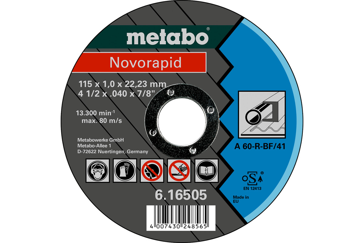 Novorapid 115 x 1,0 x 22,23 mm, Stahl, TF 41 (616505000) 