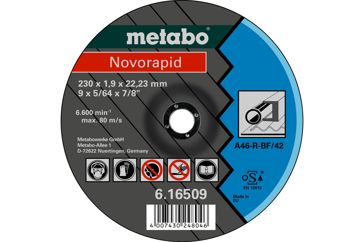 Novorapid 230 x 1,9 x 22,23 mm, Stahl, TF 42 (616509000) 