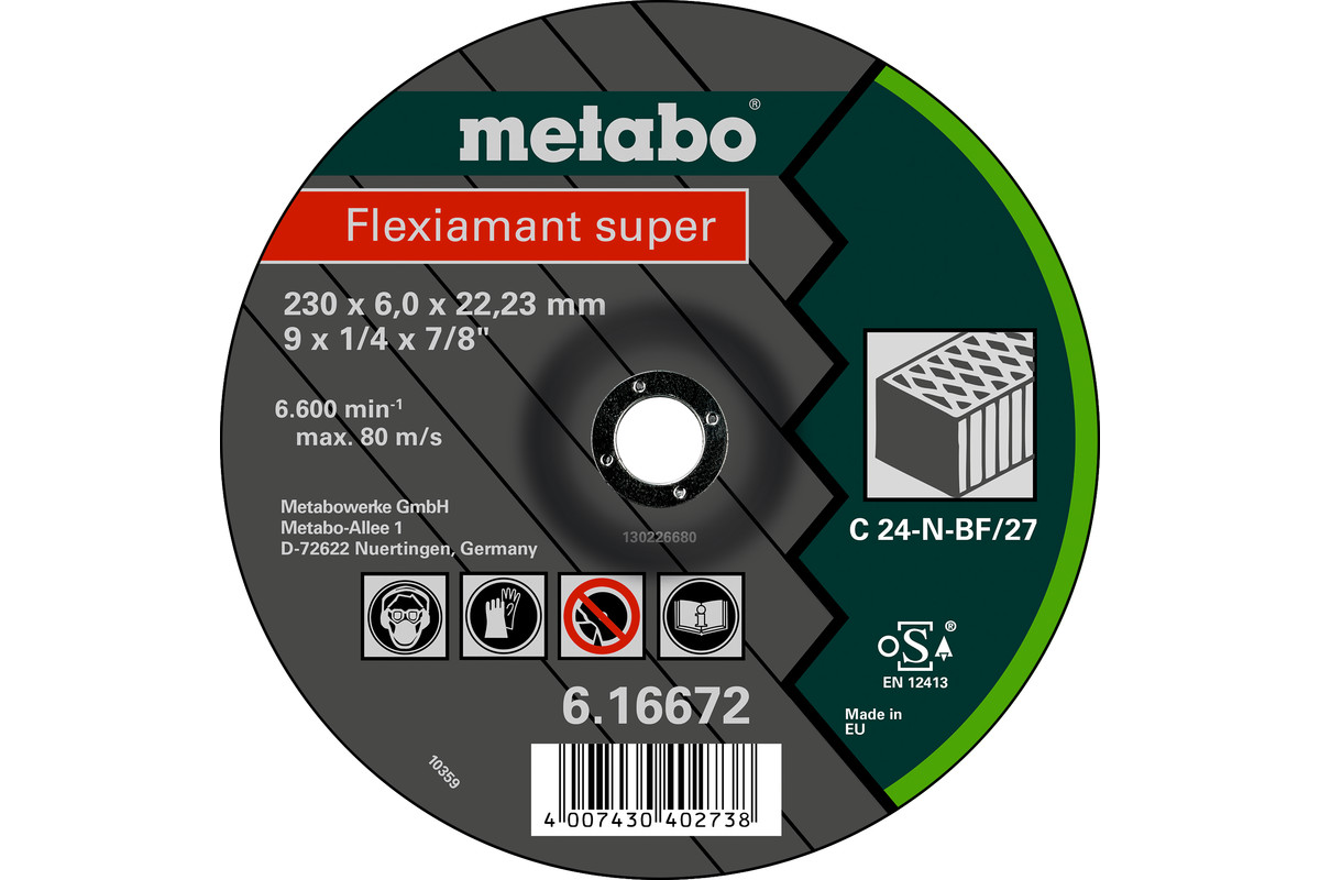 Flexiamant super 115x6,0x22,3 Stein, SF 27 (616729000) 
