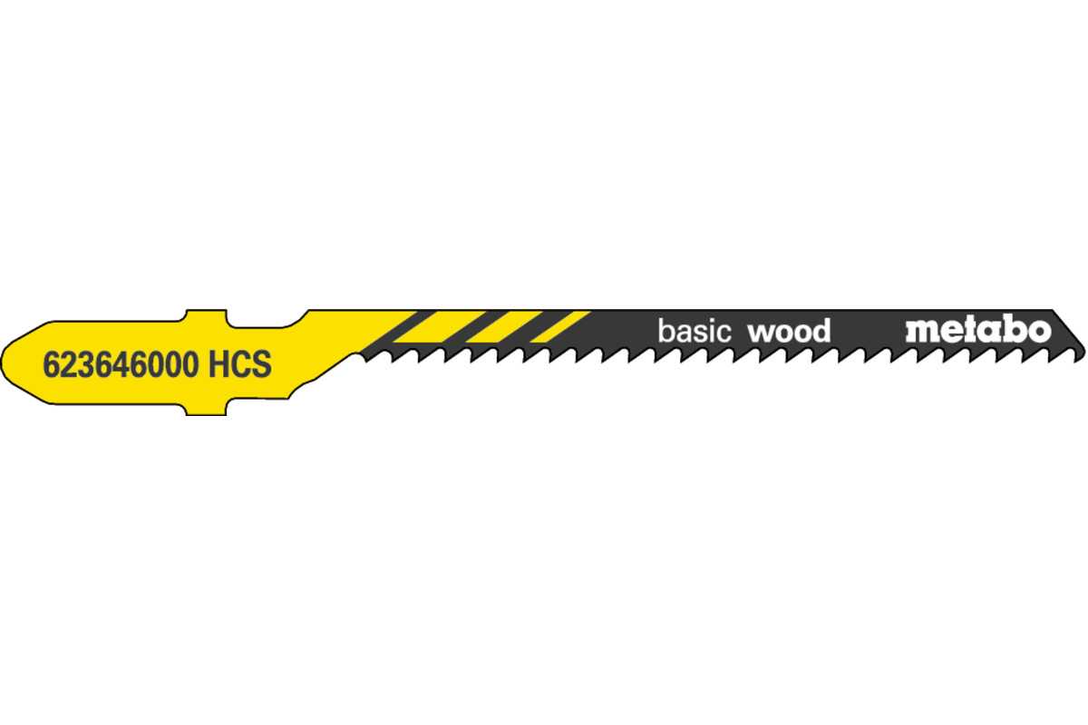 25 Stichsägeblätter "basic wood" 51/ 2,0 mm (623605000) 