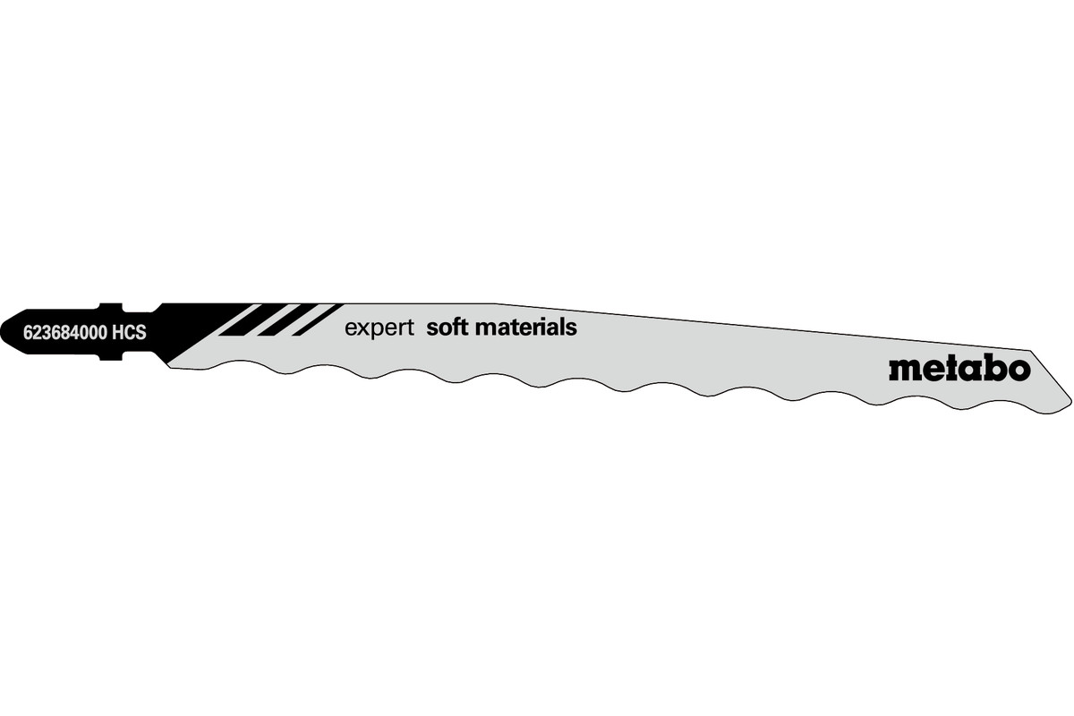 3 Stichsägeblattmesser "expert soft materials" 126mm (623684000) 