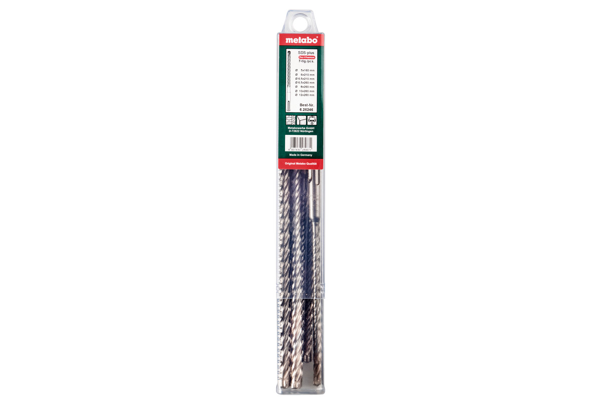 SDS-plus P4P-Bohrersatz 7-teilig (626246000) 