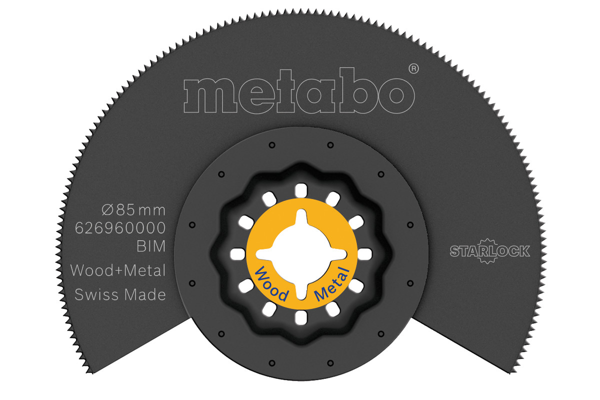 Segmentsägeblatt, Holz/Metall, BiM, Ø85 mm (626960000) 