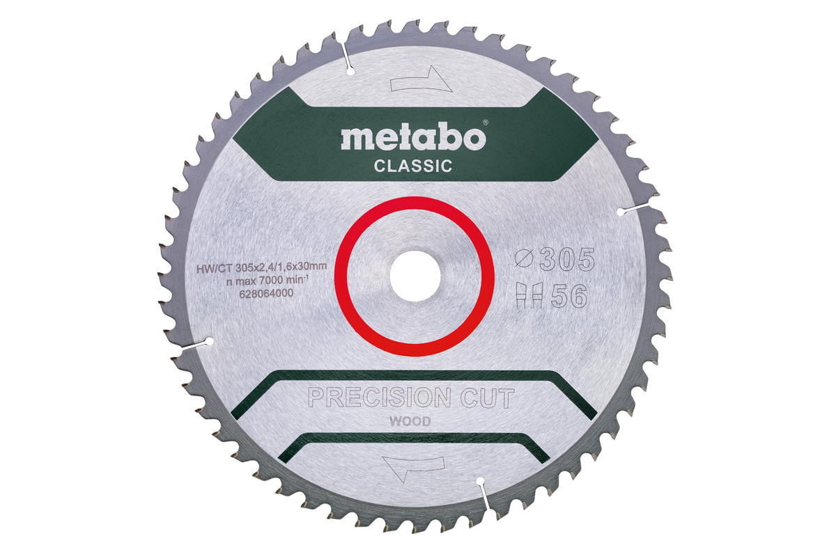 Sägeblatt "precision cut wood - classic", 305x30, Z56 WZ 5° neg (628064000) 