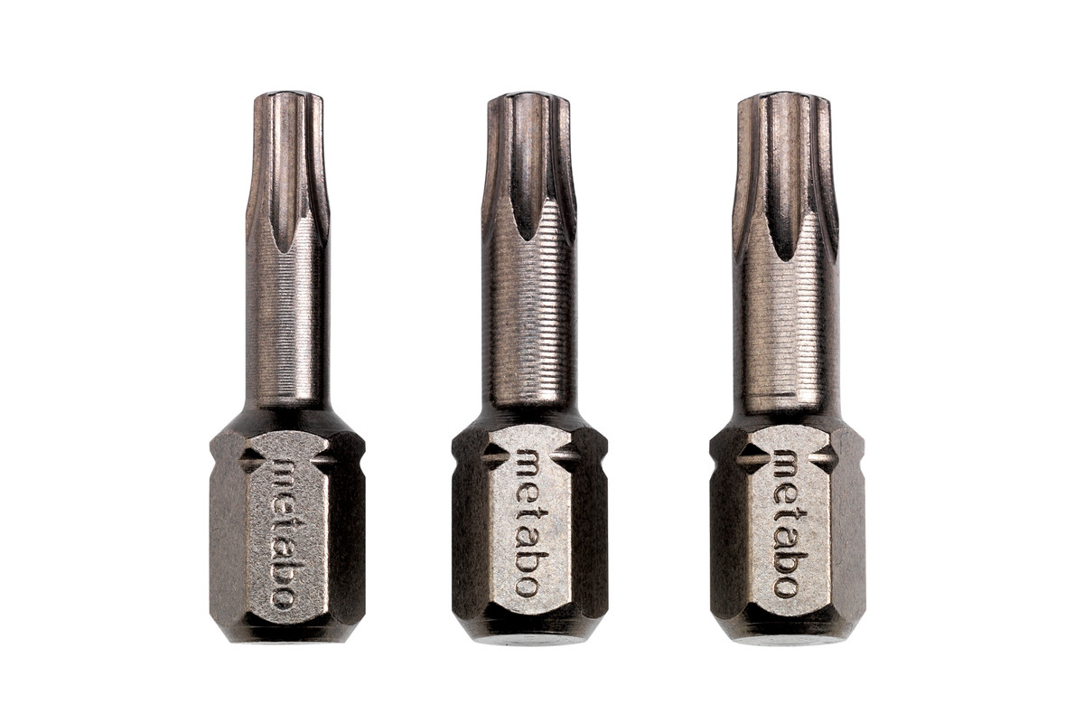 3 Bits für Torx-Schrauben T15/ 20/ 25 Torsion (628539000) 