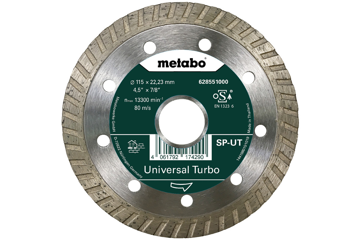 Diamanttrennscheibe SP - UT, 115x22,23 mm (628551000) 