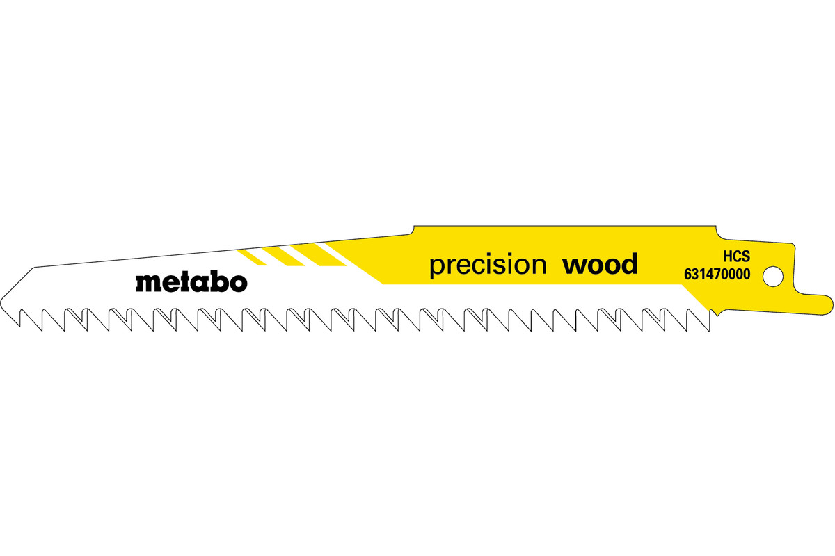 5 Säbelsägeblätter "precision wood" 150 x 1,25 mm (631470000) 