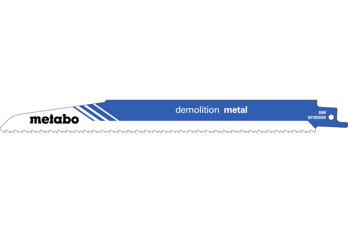 5 Säbelsägeblätter "demolition metal" 225 x 1,6 mm (631993000) 