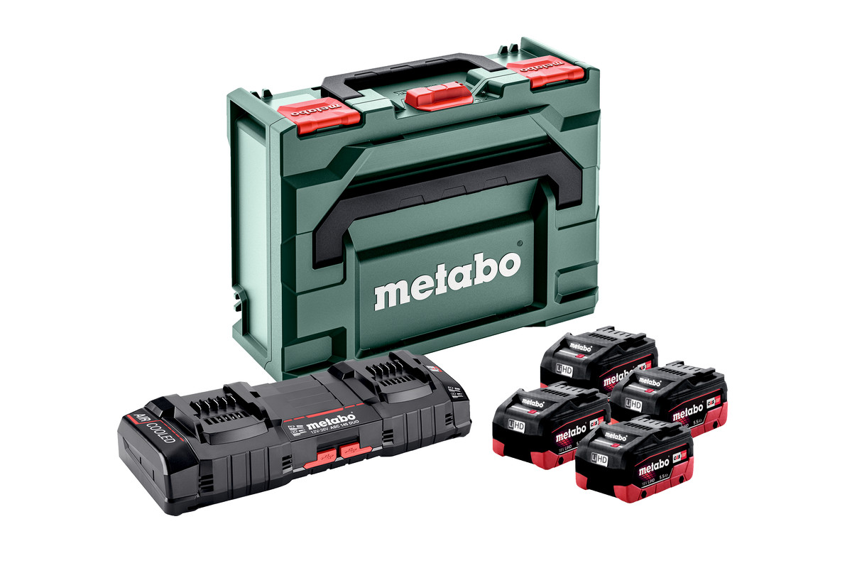 Basis-Set 4x LiHD 5.5Ah ASC 145 DUO + metaBOX 145 (685180000) 