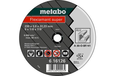 Flexiamant super 230x3,0x22,23 Alu, TF 41 (616126000)