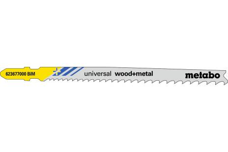 25 Stichsägeblätter "universal wood + metal" 106mm/progr. (623621000)
