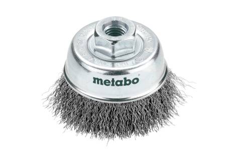 Topfbürste 75x0,3 mm/ M 14, Stahl, gewellt (623715000)