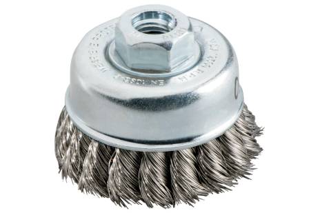 Topfbürste 80x0,5 mm/ M 14, Stahl, gezopft (623710000)