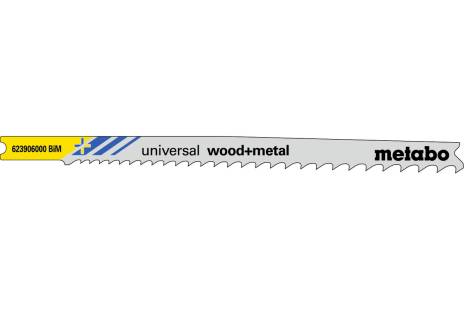 5 U-Stichsägeblätter "universal wood + metal" 107mm (623906000)
