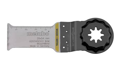 Tauchsägeblatt "Starlock Plus" Holz+Metall, BiM, 28 x 54 mm (626945000)
