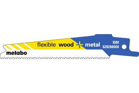 5 Säbelsägeblätter "flexible wood + metal" 100 x 0,9 mm (628266000) 