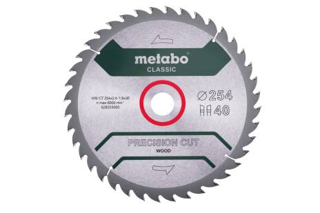 Sägeblatt "precision cut wood - classic", 254x30, Z40 WZ 20° /B (628326000) 