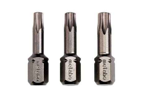3 Bits für Torx-Schrauben T15/ 20/ 25 Torsion (628539000) 