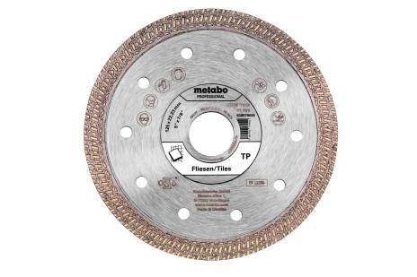 Diamanttrennscheibe 125x22,23mm, "TP", Fliesen "professional" (628579000) 