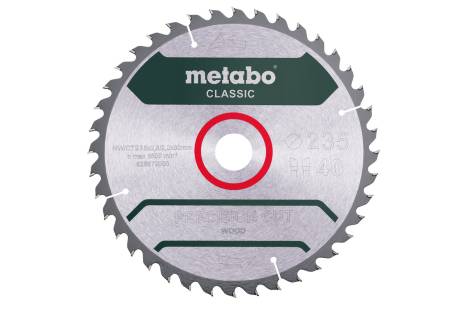 Sägeblatt "precision cut wood - classic", 235x30 Z40 WZ 15° (628679000) 