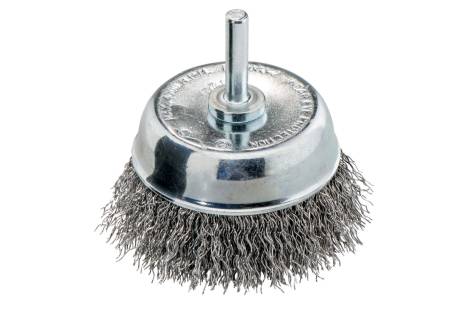 Topfbürste 50x0,3 mm/ 6 mm, Stahl gewellt (626790000)