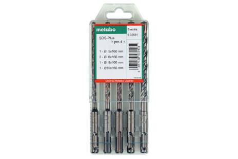 SDS-plus Pro 4-Bohrersatz 5-teilig (630581000) 