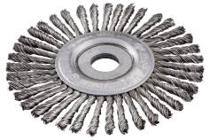 Rundbürste 150x0,5x6 /22,23 mm, Stahl, gezopft (626816000) 