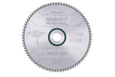 Sägeblatt "multi cut - professional", 254x30, Z80 FZ/TZ, 5° (628093000) 